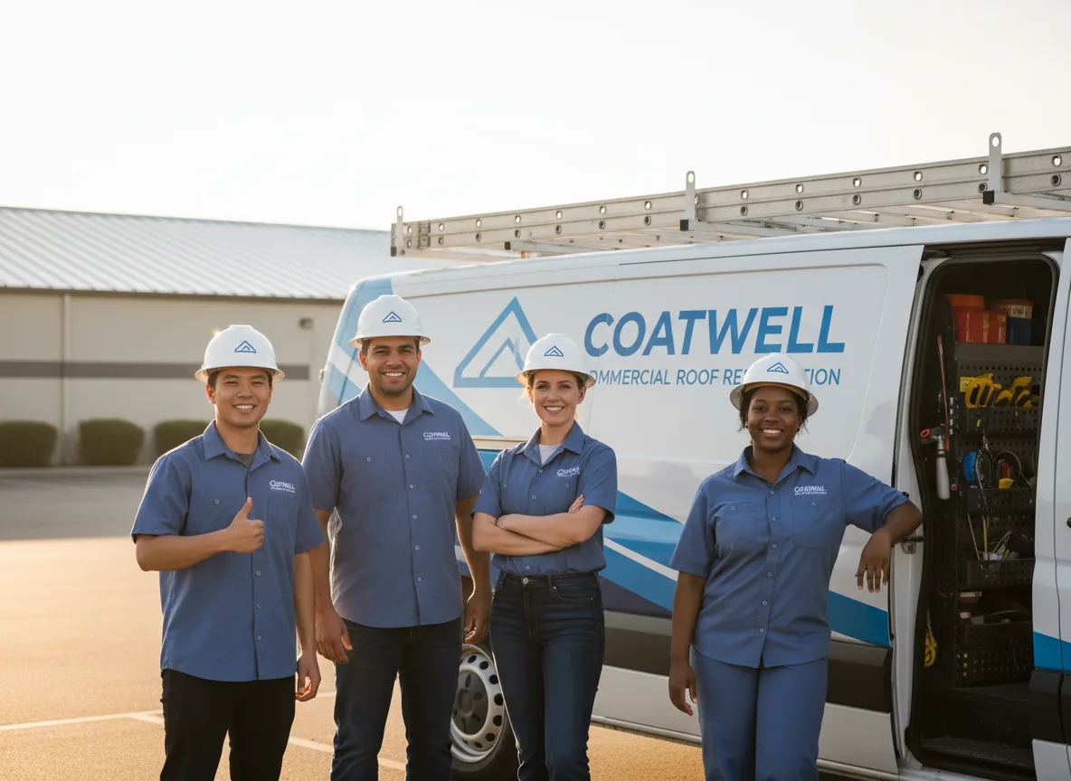 Commercial roof coating company in Hearne, TX